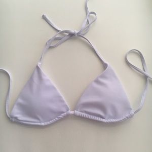 SOLD ✨ White Bikini Top